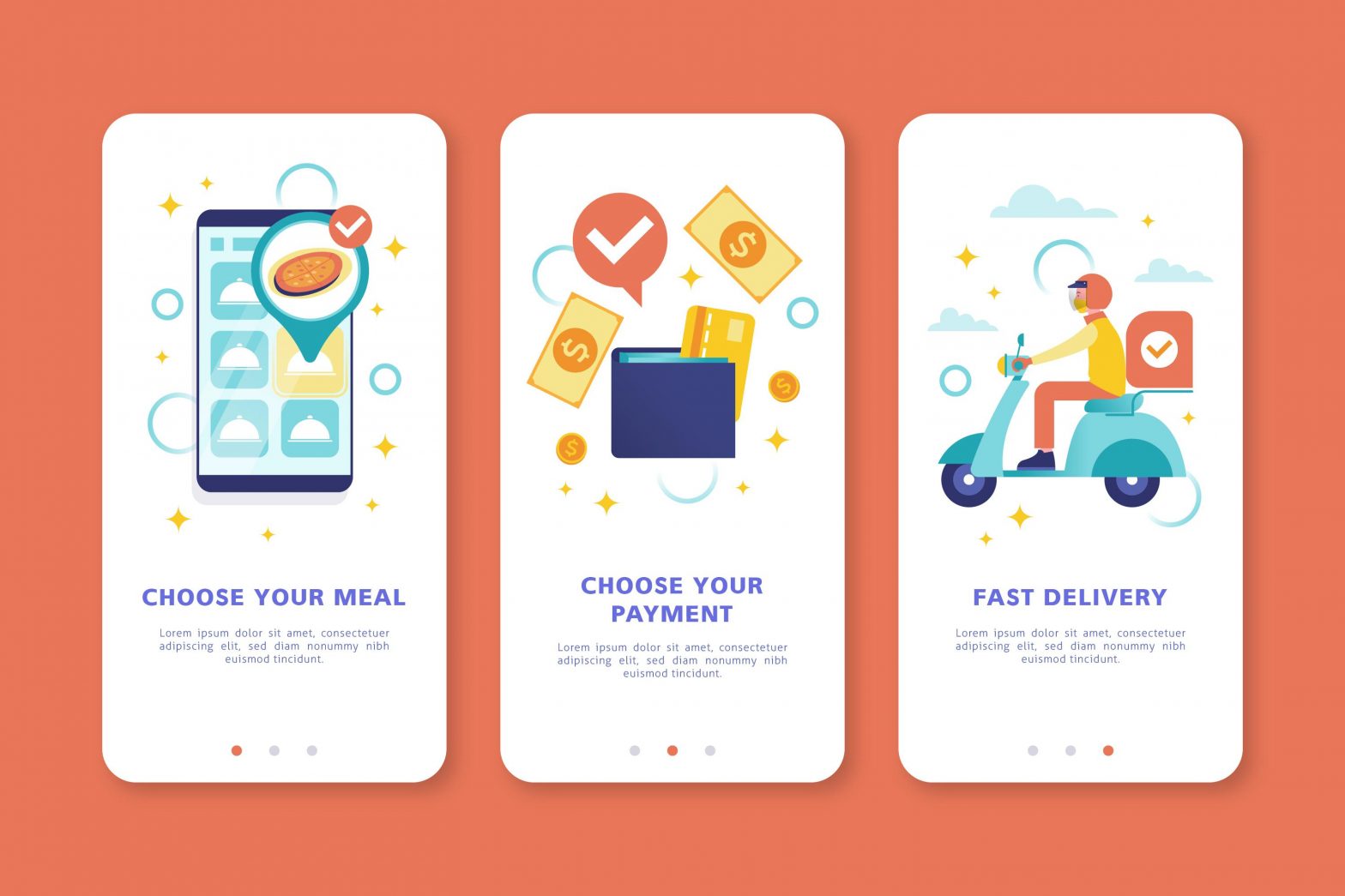 Food delivery software