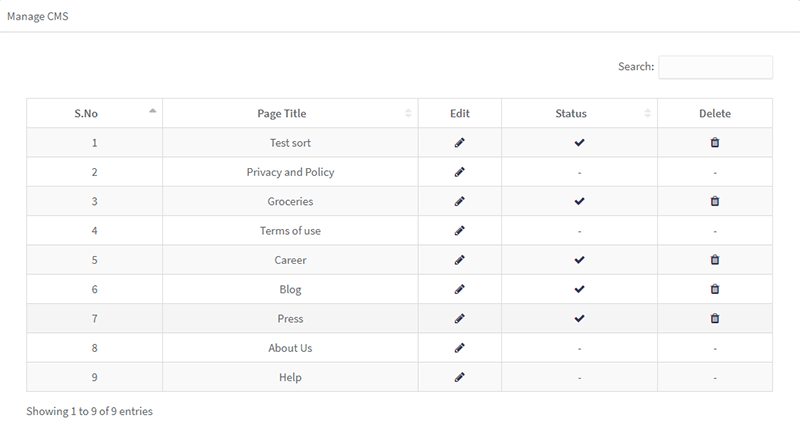 manage cms