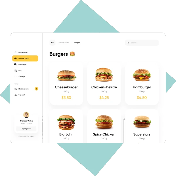 Enterprise food ordering system